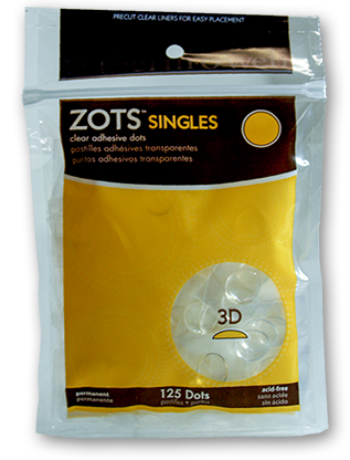Sticky Dots 3D (125 dots 1/2