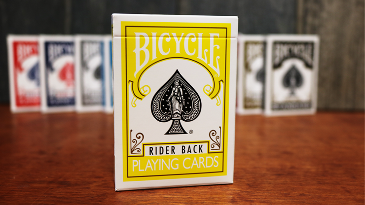 BICYCLE - RIDER BACK YELLOW