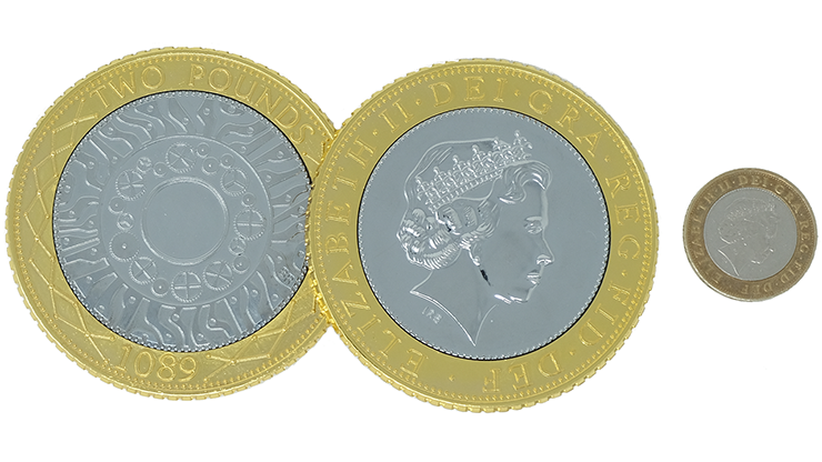 JUMBO L2 (pound sterling) coin - Trick