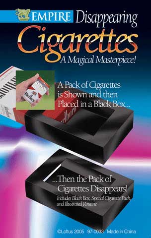ZMIZENÍ CIGARET