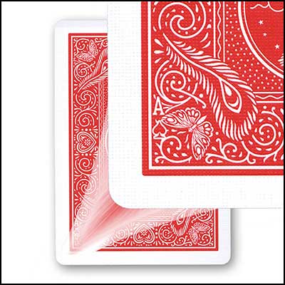 BICYCLE MANDOLIN MARKED DECK - ZNAČENÉ KARTY ČERVENÝ REVERZ