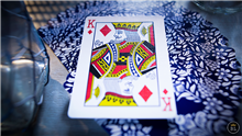 BUTTERFLY PLAYING CARDS - BLUE
