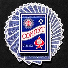 COHORT BLUE PLAYING CARDS