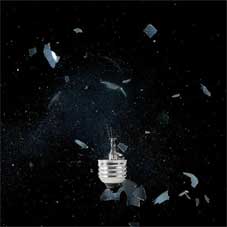EXPLODING LIGHT BULB