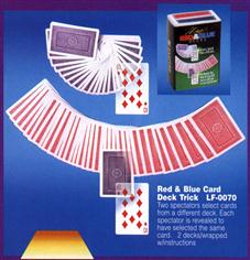 RED & BLUE CARD TRICK