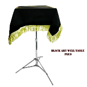 Black Art Table (moving well) - Trick