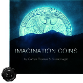 Imagination Coins US Quarter (DVD and Gimmicks) by Garrett Thomas and Kozmomagic - DVD